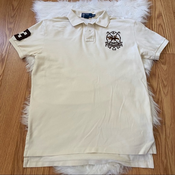 Polo Ralph Lauren Other - POLO Ralph Lauren Chest Crest NYC 1967 International Challenge Cup Polo Shirt Md